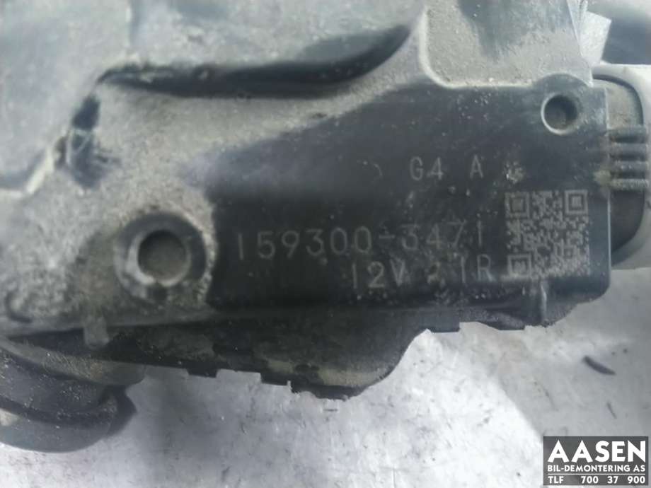 Viskermotor frontrute komplett m/overføring til Mitsubishi Outlander 2012-2015 (Type III, Fase 1)  (8251A065|8250A609|)