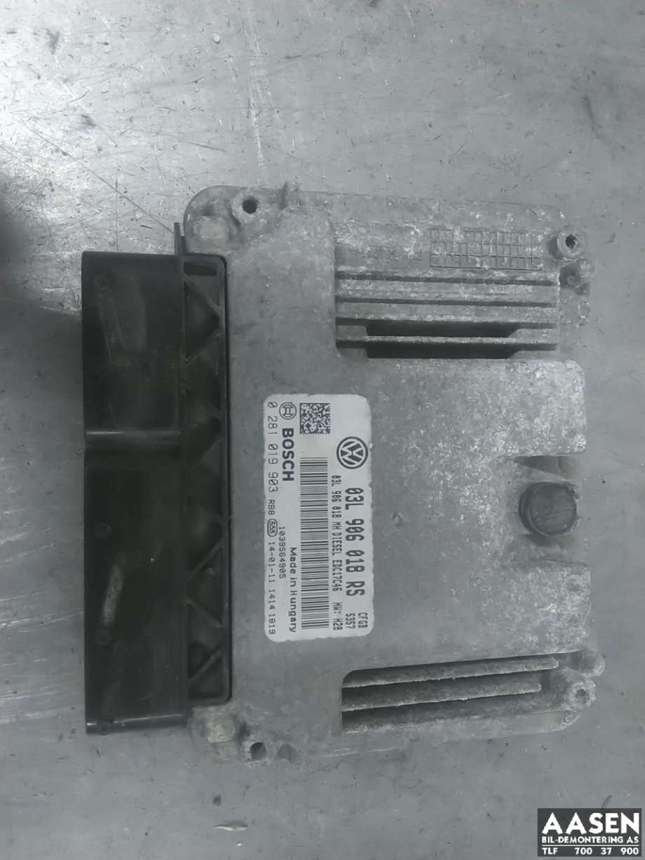 Styreenhet motor til Škoda Superb, 2008-2015 (Type II) (03L 906 018 RS)
