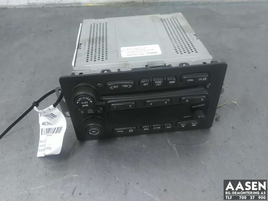 Bilstereo til Chevrolet Suburban, 2002-2006  