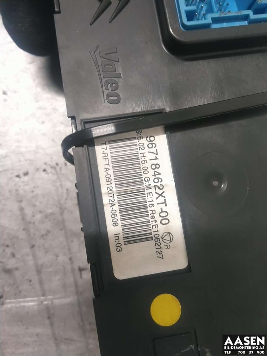 Varmeapparat betjening til Peugeot 308 2007-2011 (Type I, Fase 1)  (6452 S2|)