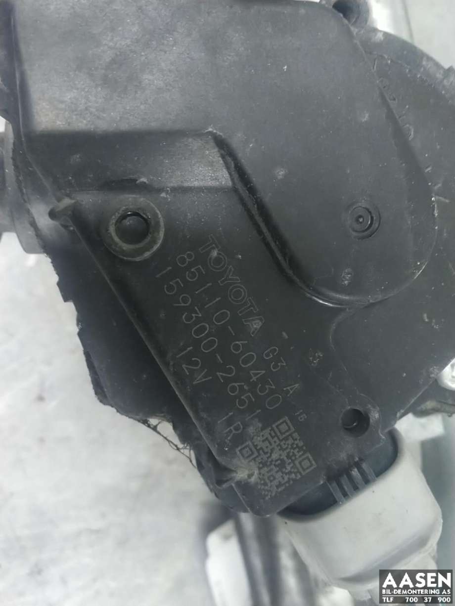 Viskermotor frontrute komplett m/overføring til Toyota Land Cruiser 150 2014-->> (Fase 2)  (8515060360|8511060430|)