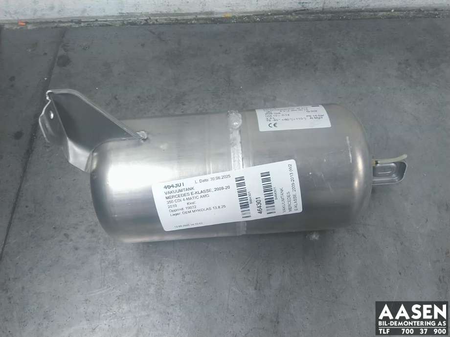Vakuumtank til Mercedes E-Klasse, 2009-2013 (Fase 1) (W212) (W212) (A 212 320 00 15)