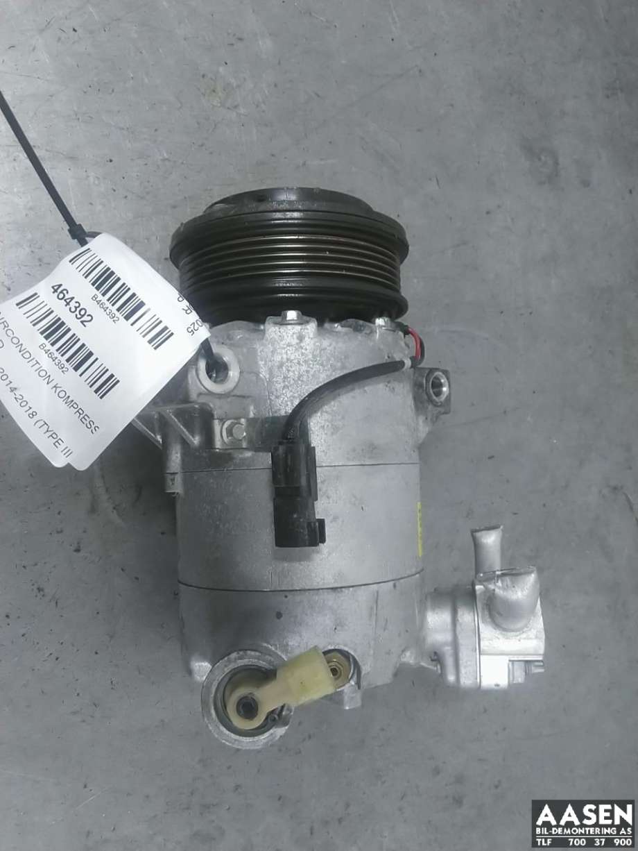Aircondition kompressor til Ford Focus, 2014-2018 (Type III, Fase 2)