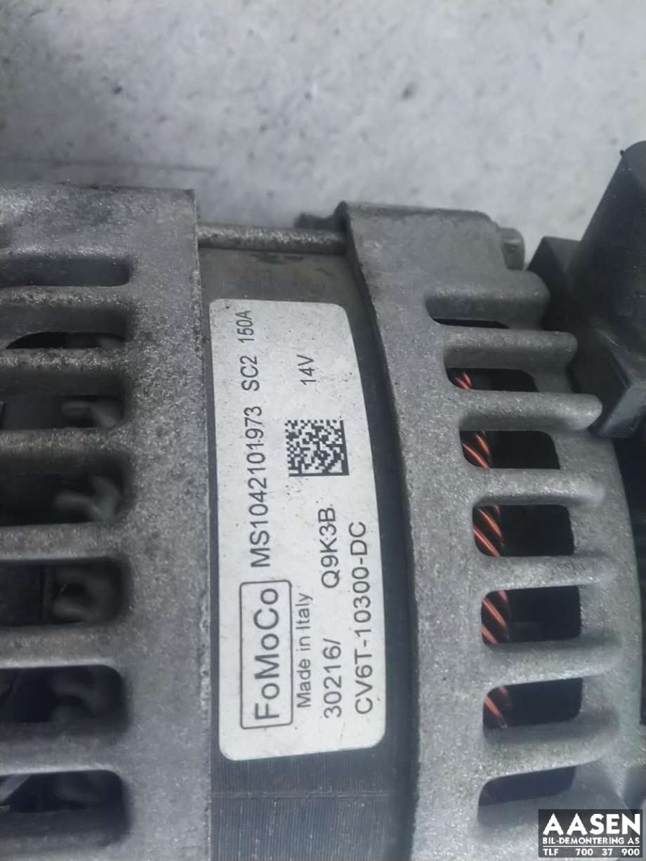 Dynamo til Ford Focus 2014-2018 (Type III, Fase 2) (CV6T-10300-DC|1821291|)