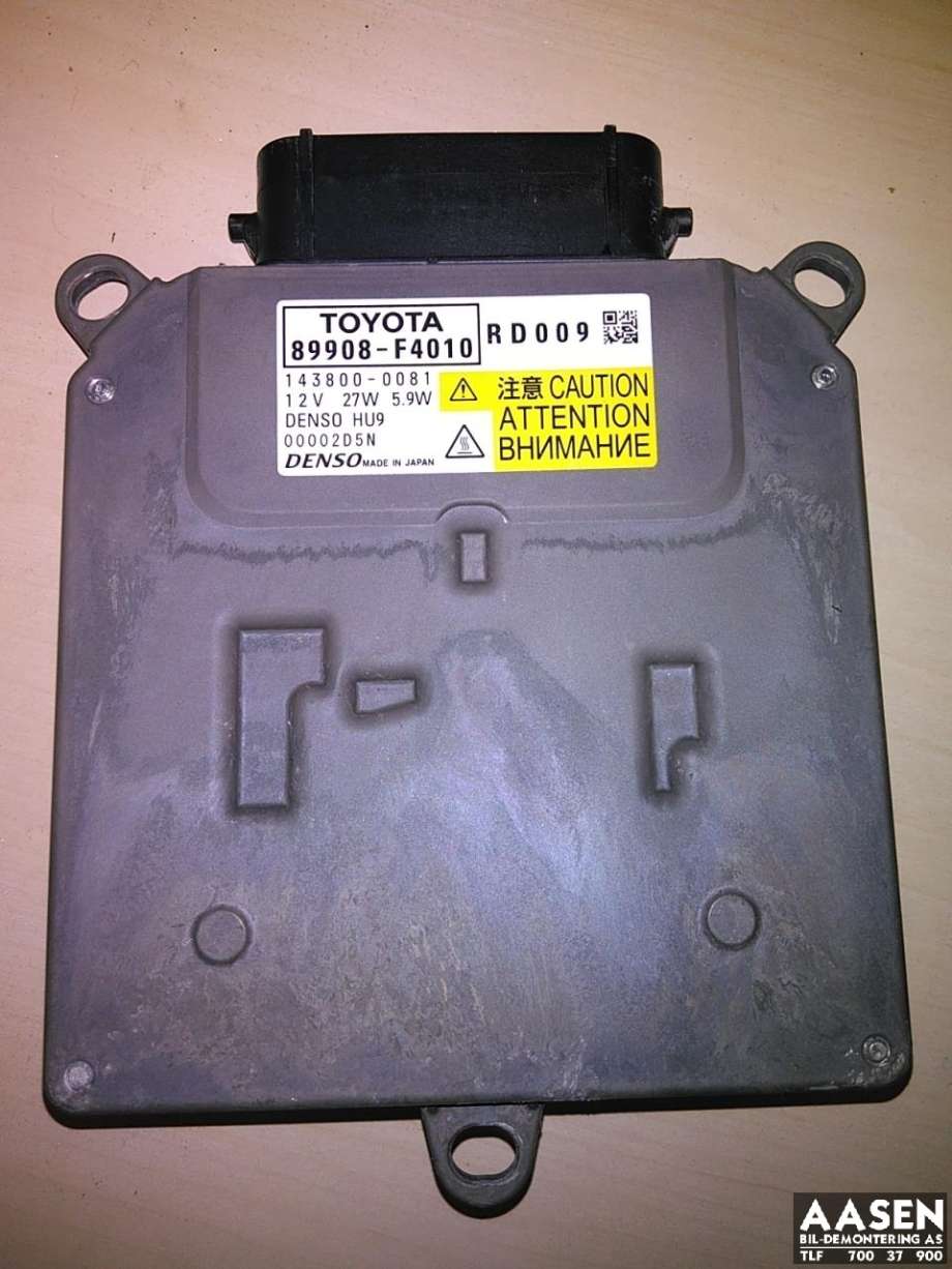 Styreenhet xenon/ballast til Toyota C-HR, 2016-->>  (DENSO|89908-F4010)