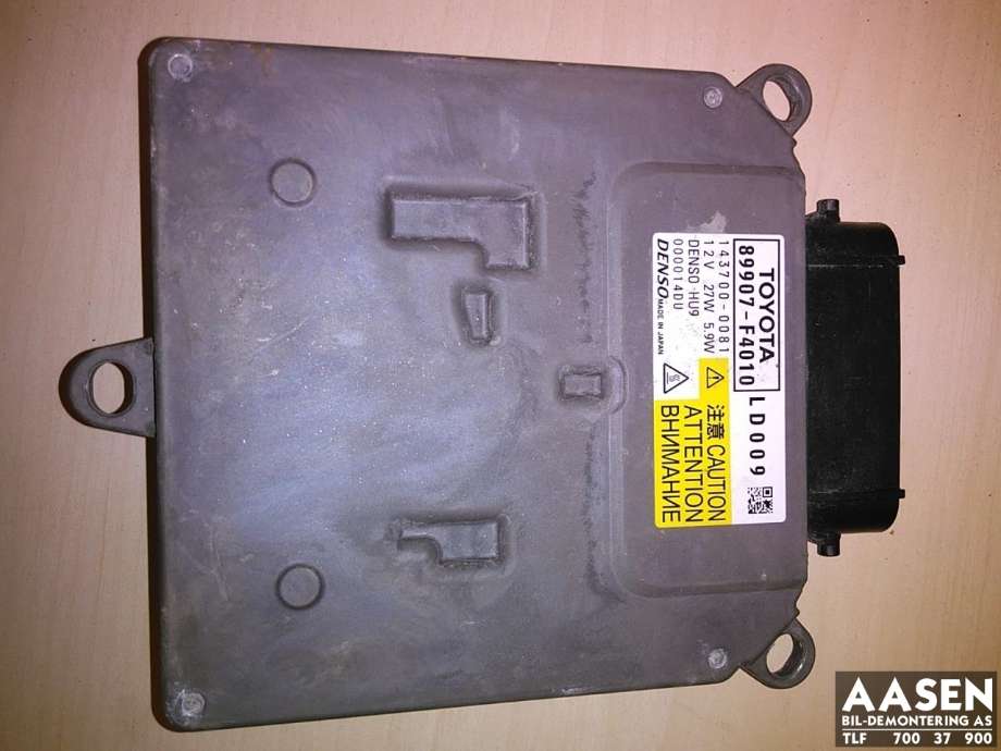 Styreenhet xenon/ballast til Toyota C-HR, 2016-->>  (DENSO|89907-F4010)