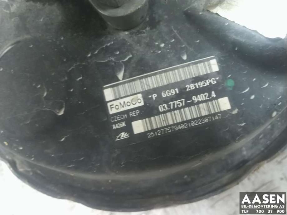 Bremsekraft-forsterker til Ford Galaxy 2010-2015 (Type III, Fase 2)  (1709418|6G91-2B195-PG|)