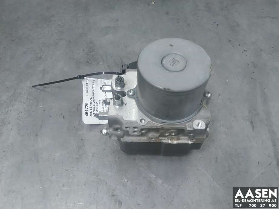 ABS sentral til Mazda 6, 2010-2013 (Type II, Fase 2)