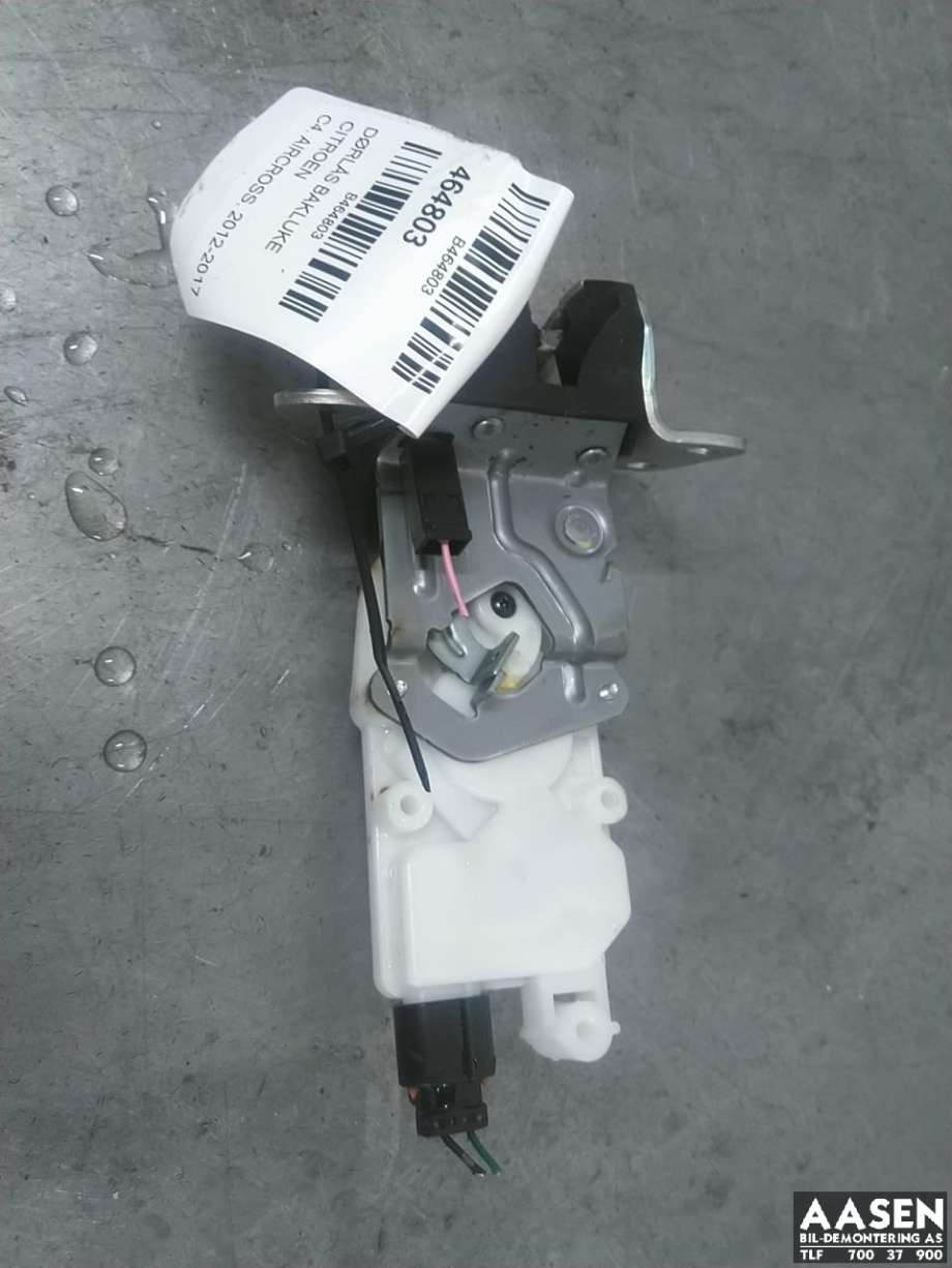Baklukelås til Citroën C4, Aircross, 2012-2017  (16 064 116 80)