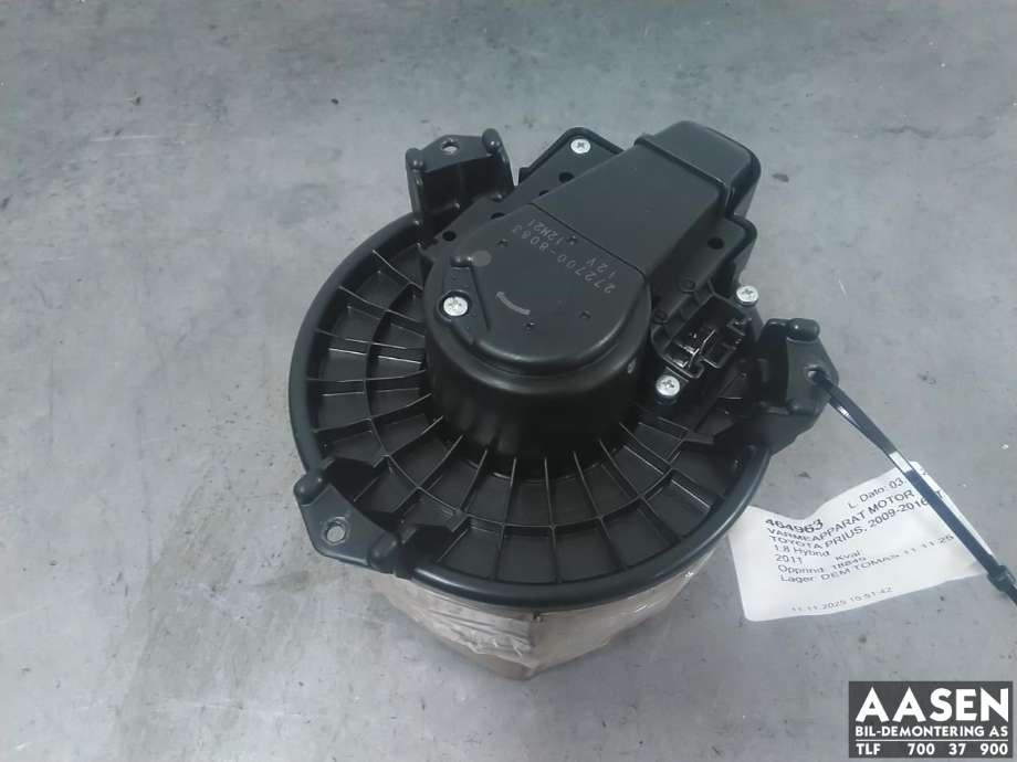 Varmeapparat motor til Toyota Prius 2009-2016 (Type III) (COMBI) (COMBI) (8710312080|)