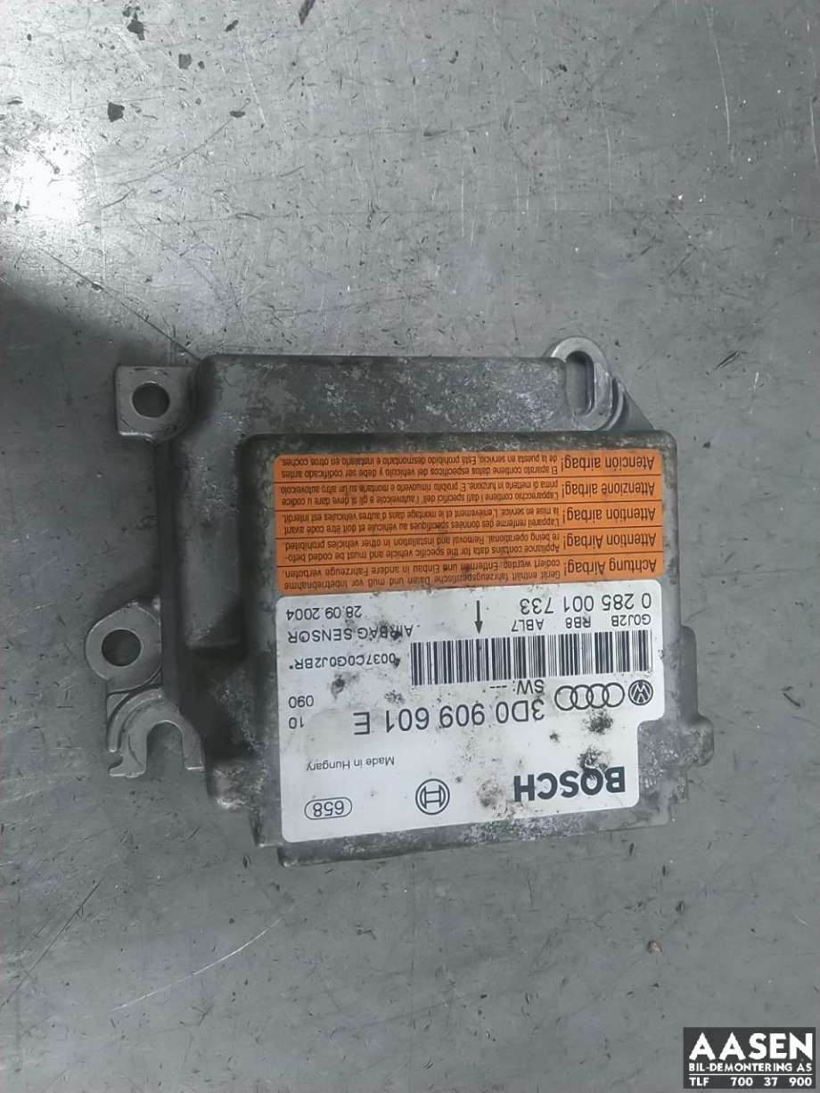 Airbag elektronikk til VW Touareg, 2003-2007 (Type I, Fase 1)  (3D0 909 601 E)