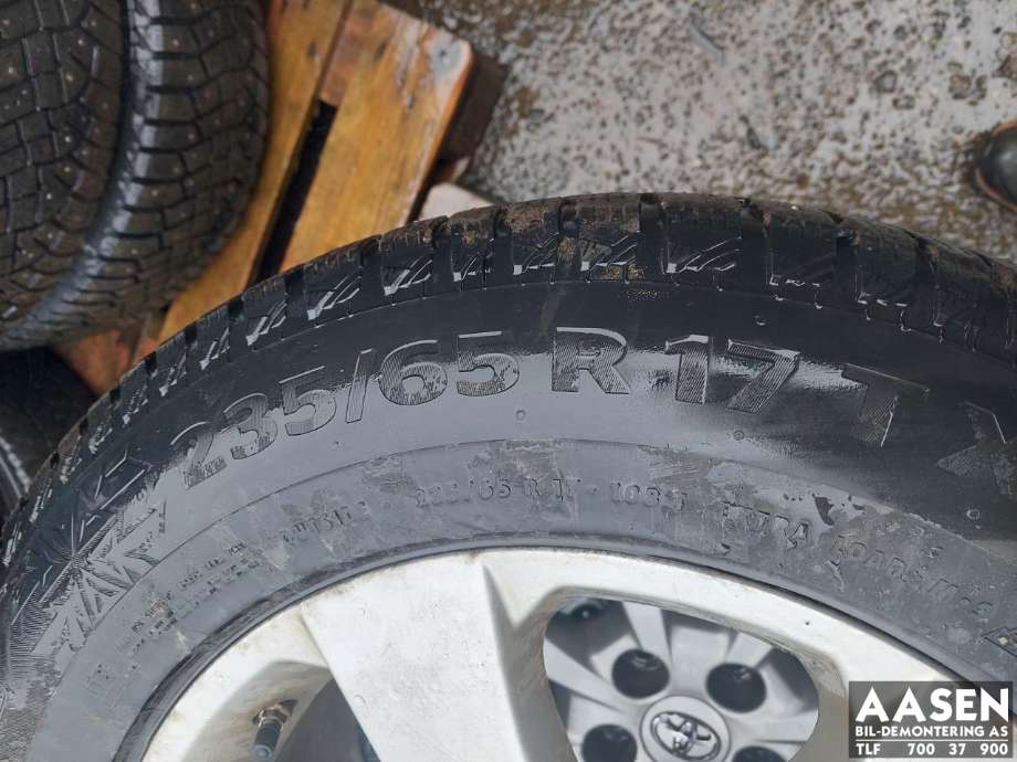 Felgsett aluminium til VW Touareg 2003-2007 (Type I, Fase 1)  