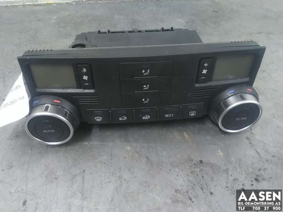 Varmeapparat betjening til VW Touareg, 2003-2007 (Type I, Fase 1)  (7L6 907 040 AD)