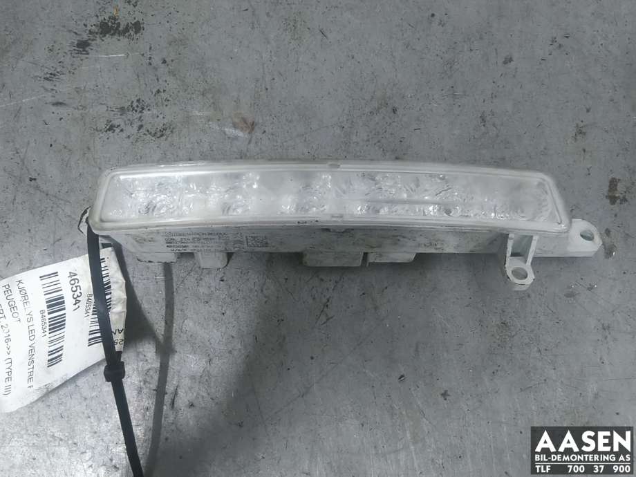 Kjørelys led venstre foran til Peugeot Expert 2016-->> (Type III) (98 245 314 80|)