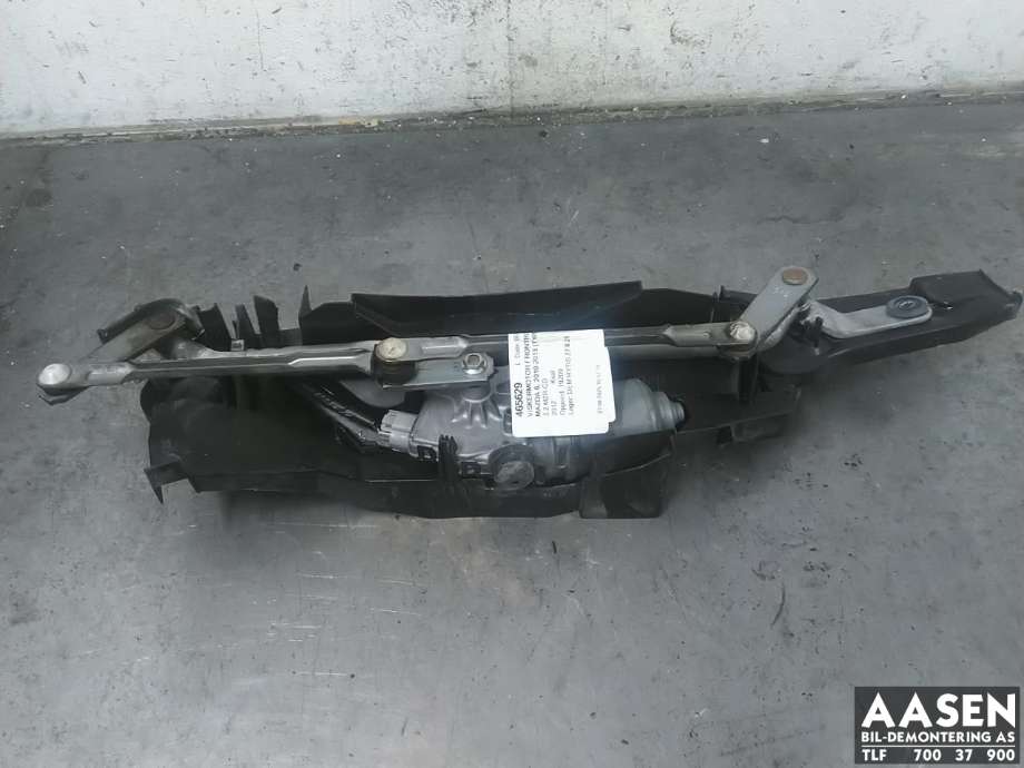 Viskermotor frontrute komplett m/overføring til Mazda 6, 2010-2013 (Type II, Fase 2)  