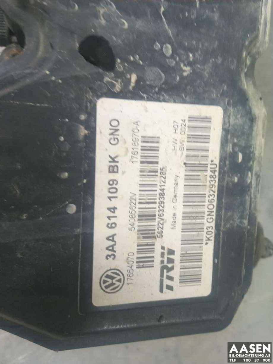 ABS sentral til VW Passat 2011-2015 (B7) (B7) (3AA 614 109 BM|)