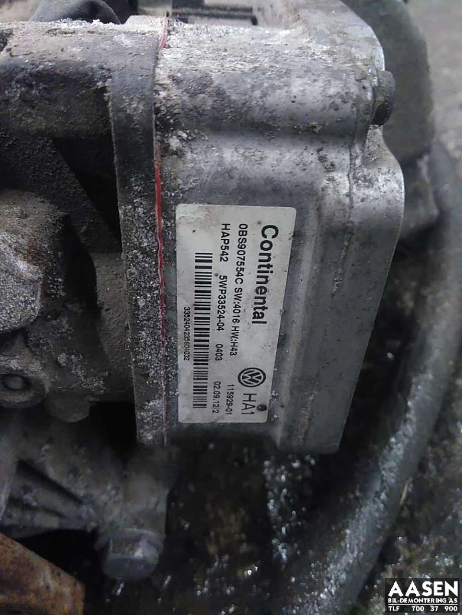 Kardang klokke bak til VW Passat 2011-2015 (B7) (B7) (0BS 525 010 G|)