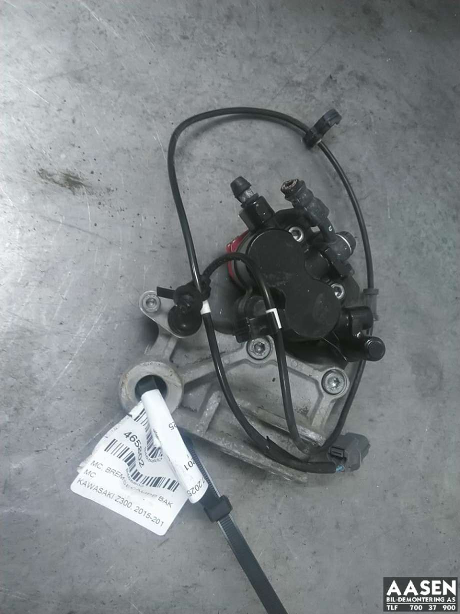 MC, Bremsecalipp bak til MC Kawasaki Z300, 2015-2018  