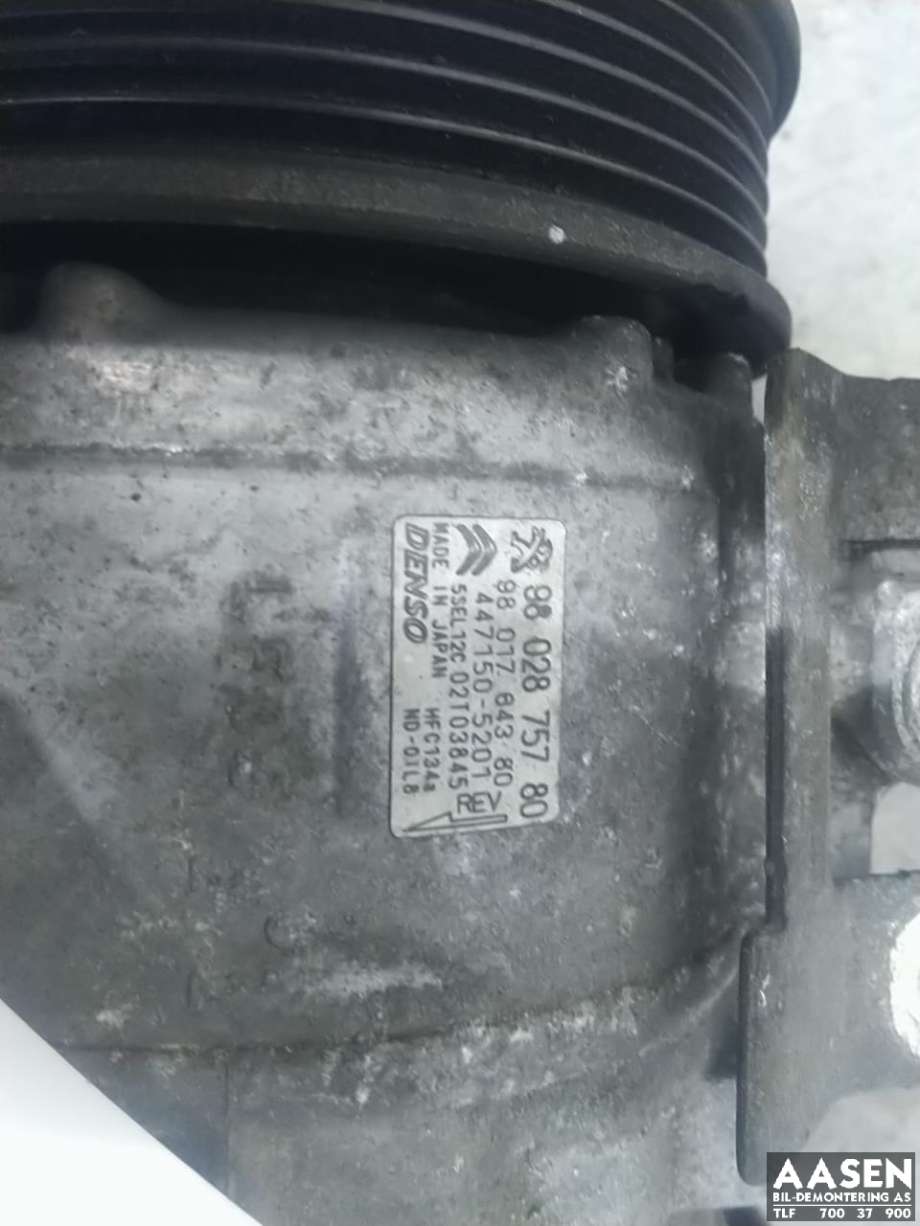 Aircondition kompressor til Citroën DS4 2011-2017  (98 028 757 80|98 197 149 80|)