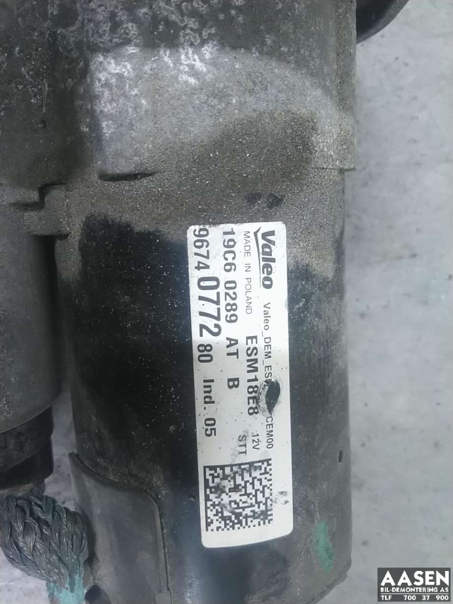 Starter til Citroën DS4 2011-2017  (96 740 772 80|)