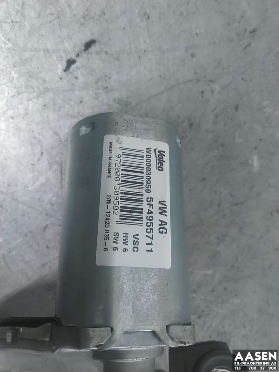 Viskermotor bakrute til Škoda Octavia 2013-2016 (Type III, Fase 1)  (5F4 955 711|5F4 955 711 A|)