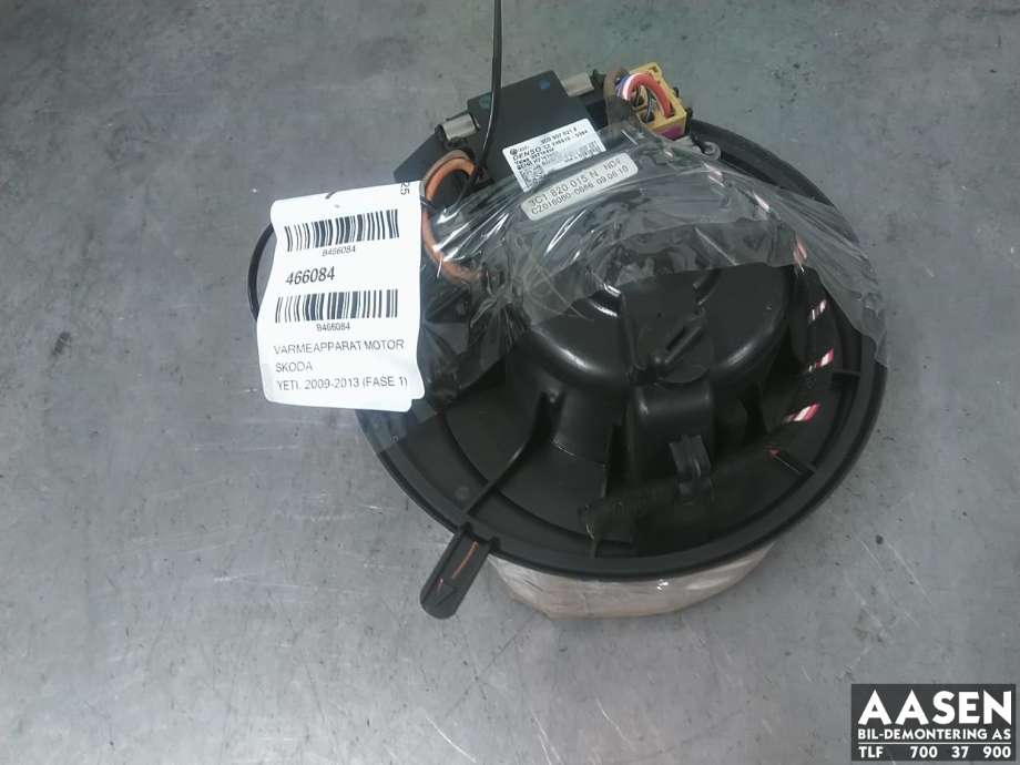 Varmeapparat motor til Škoda Yeti, 2009-2013 (Fase 1)  (3C1 820 015 M)