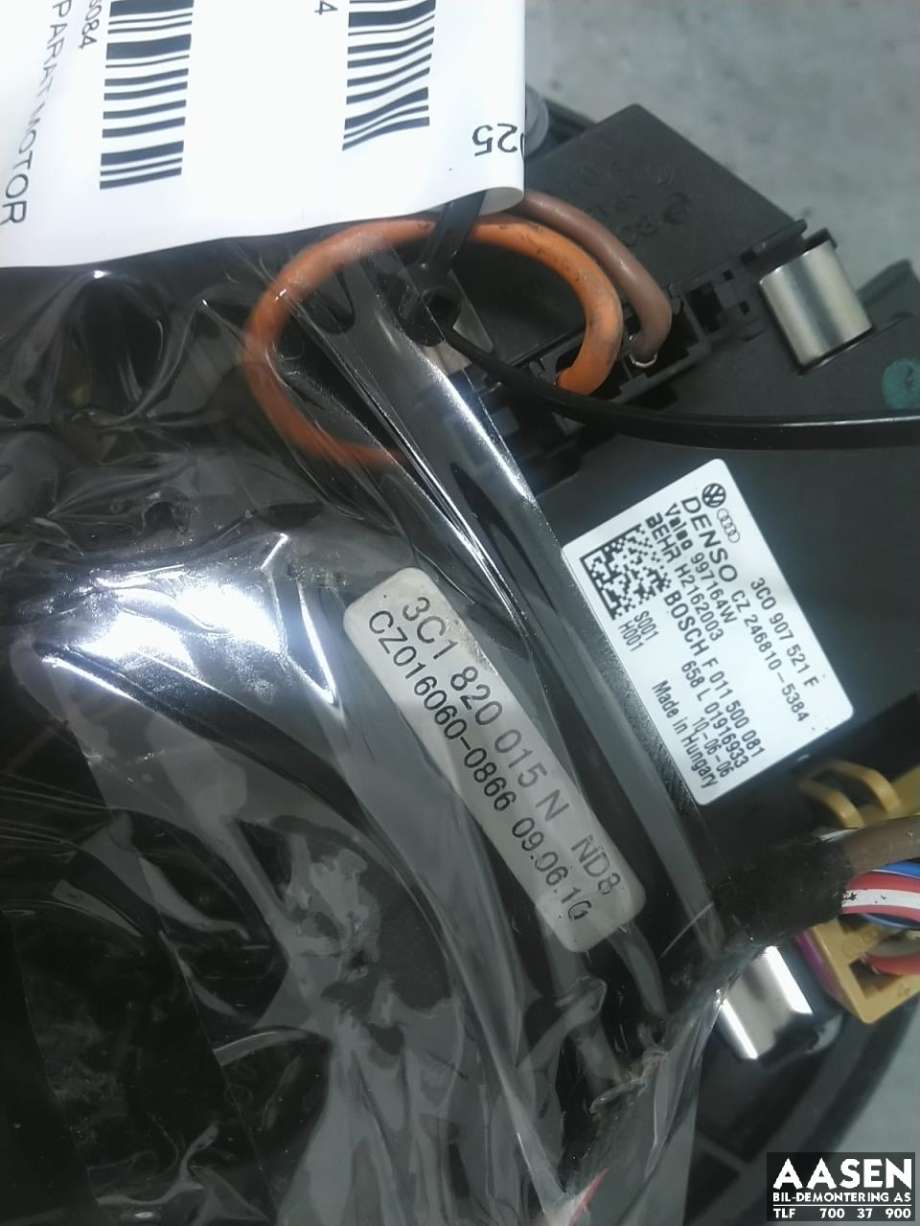 Varmeapparat motor til Škoda Yeti 2009-2013 (Fase 1) (3C1 820 015 M|)