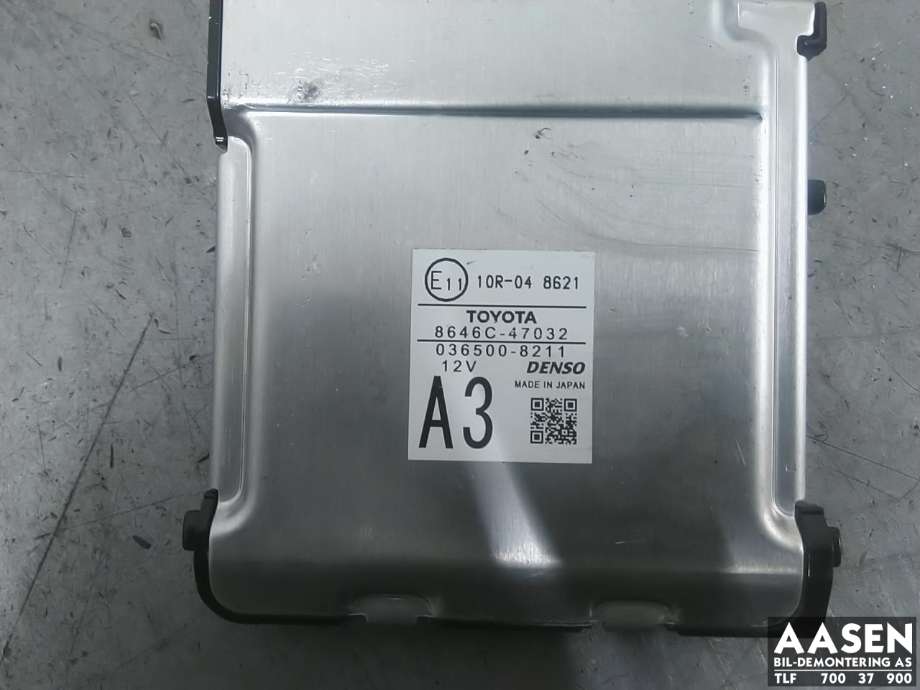 Sensor radar til Toyota Prius, 2016-2023 (Type IV) (combi) (combi) (8646C47032)
