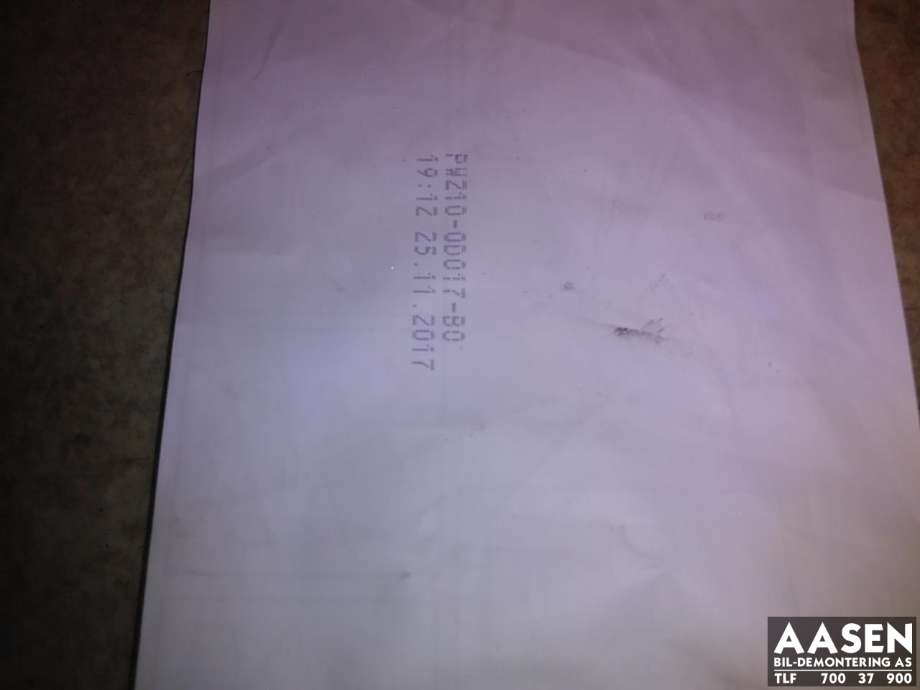Gulvmatte sett til Toyota Yaris 2014-2020 (Type III, Fase 2)  