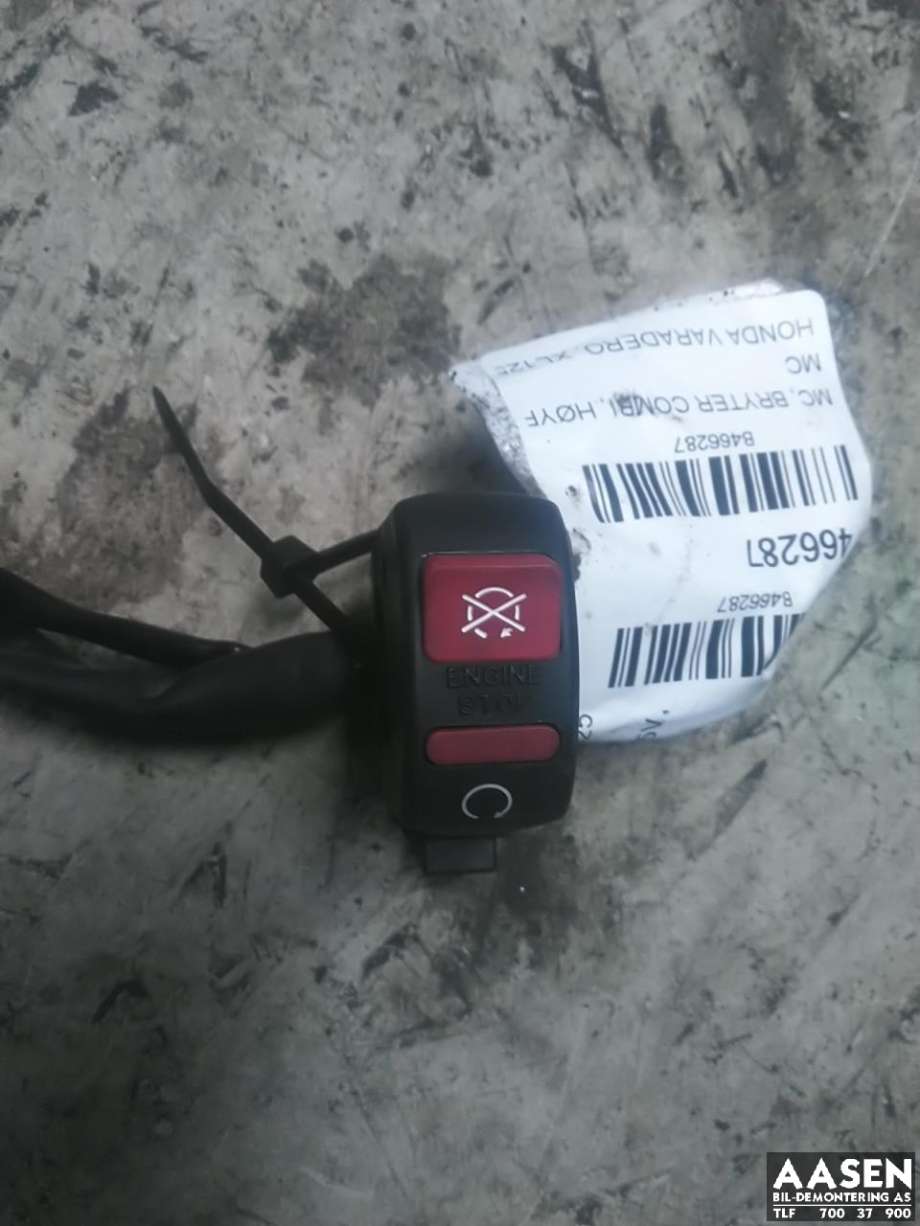 MC, Bryter combi, høyre til MC Honda Varadero, XL125V 2007-->>  (35130KPCD51|)