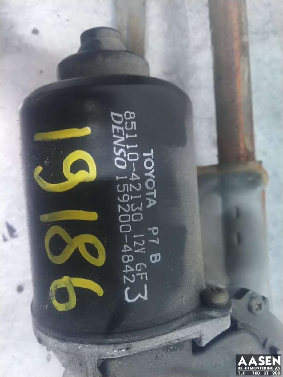 Viskermotor frontrute komplett m/overføring til Toyota RAV4 2000-2006 (Type II)  (8515042110|8511042130|)