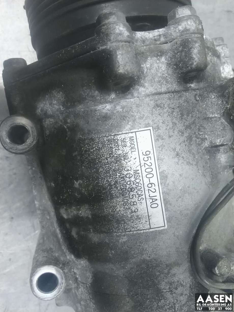 Aircondition kompressor til Suzuki SX4 2009-2013 (Type I, Fase 2) (95200-62JA0|)
