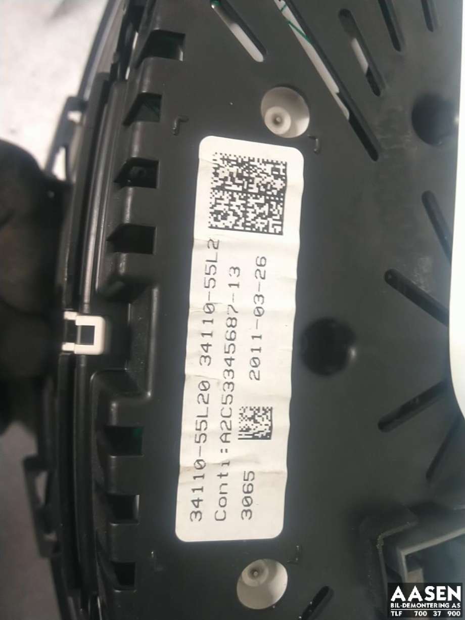 Instrumentpanel til Suzuki SX4 2009-2013 (Type I, Fase 2) (34100-55LA0-000|)