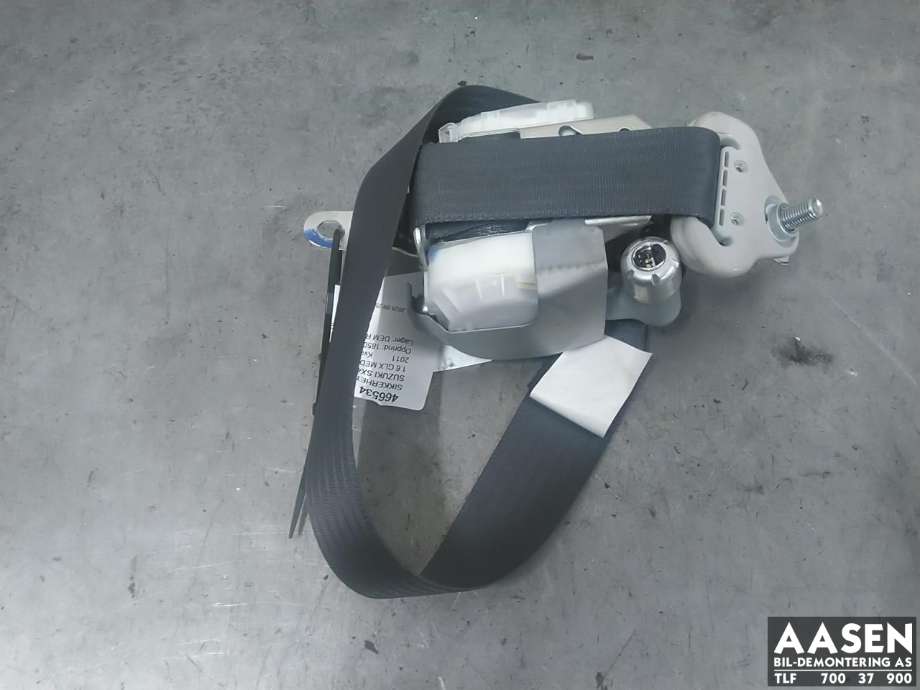 Sikkerhetsbelte foran høyre til Suzuki SX4 2009-2013 (Type I, Fase 2)