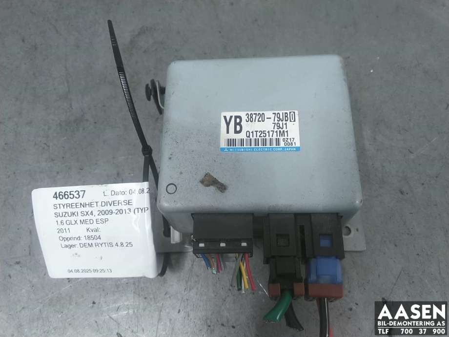 Styreenhet servo til Suzuki SX4 2009-2013 (Type I, Fase 2) (38720-79JB0|)