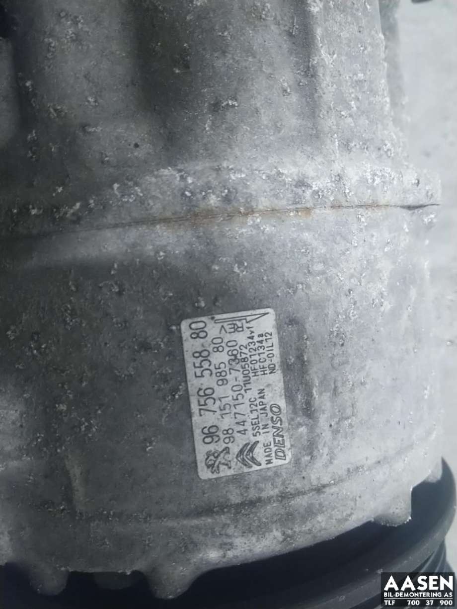 Aircondition kompressor til DS DS7 Crossback 2018-->>  (98 151 985 80|16 172 944 80|)
