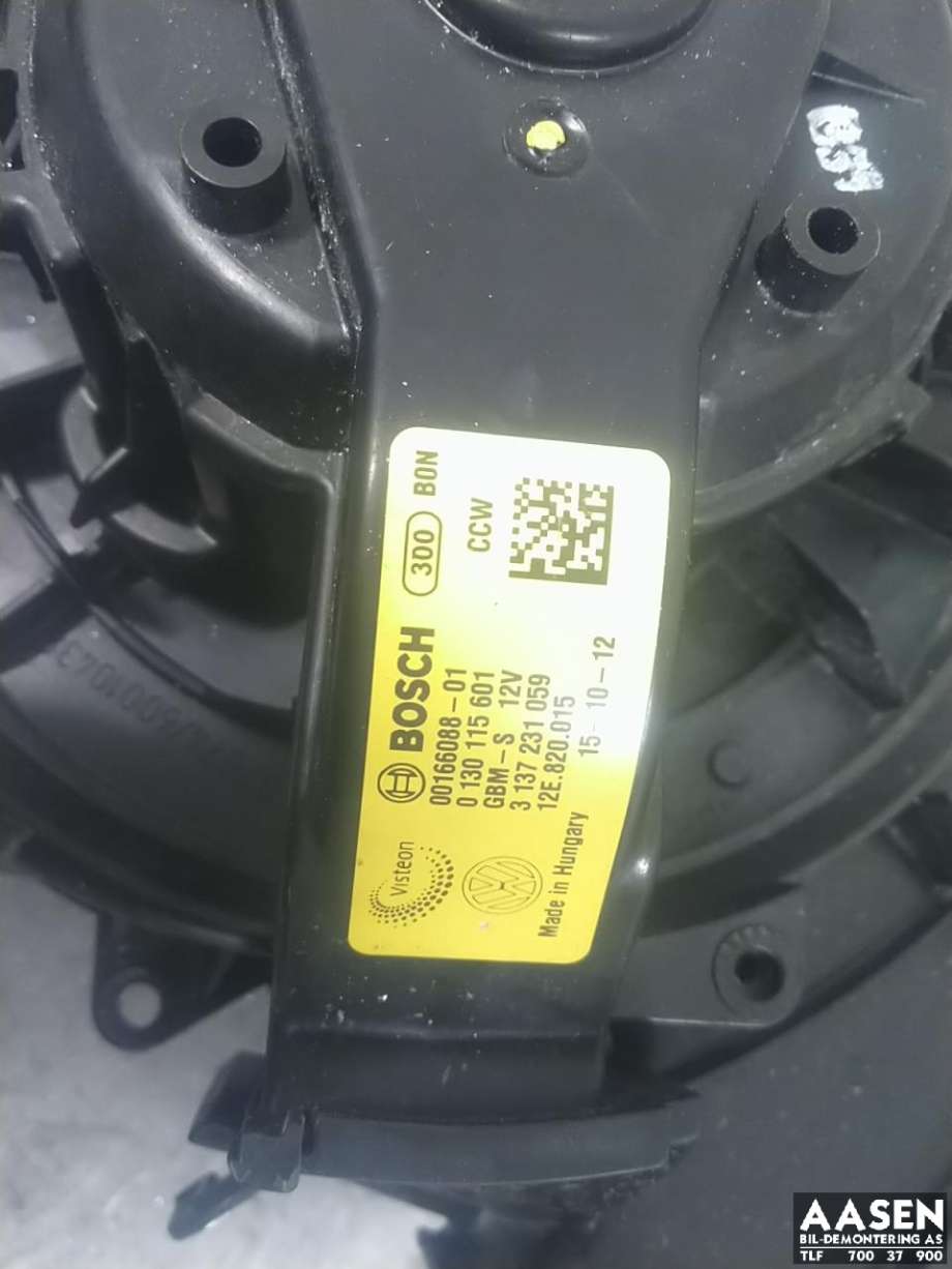 Varmeapparat motor til VW E-Up 2013-2019 (12E 820 015|)