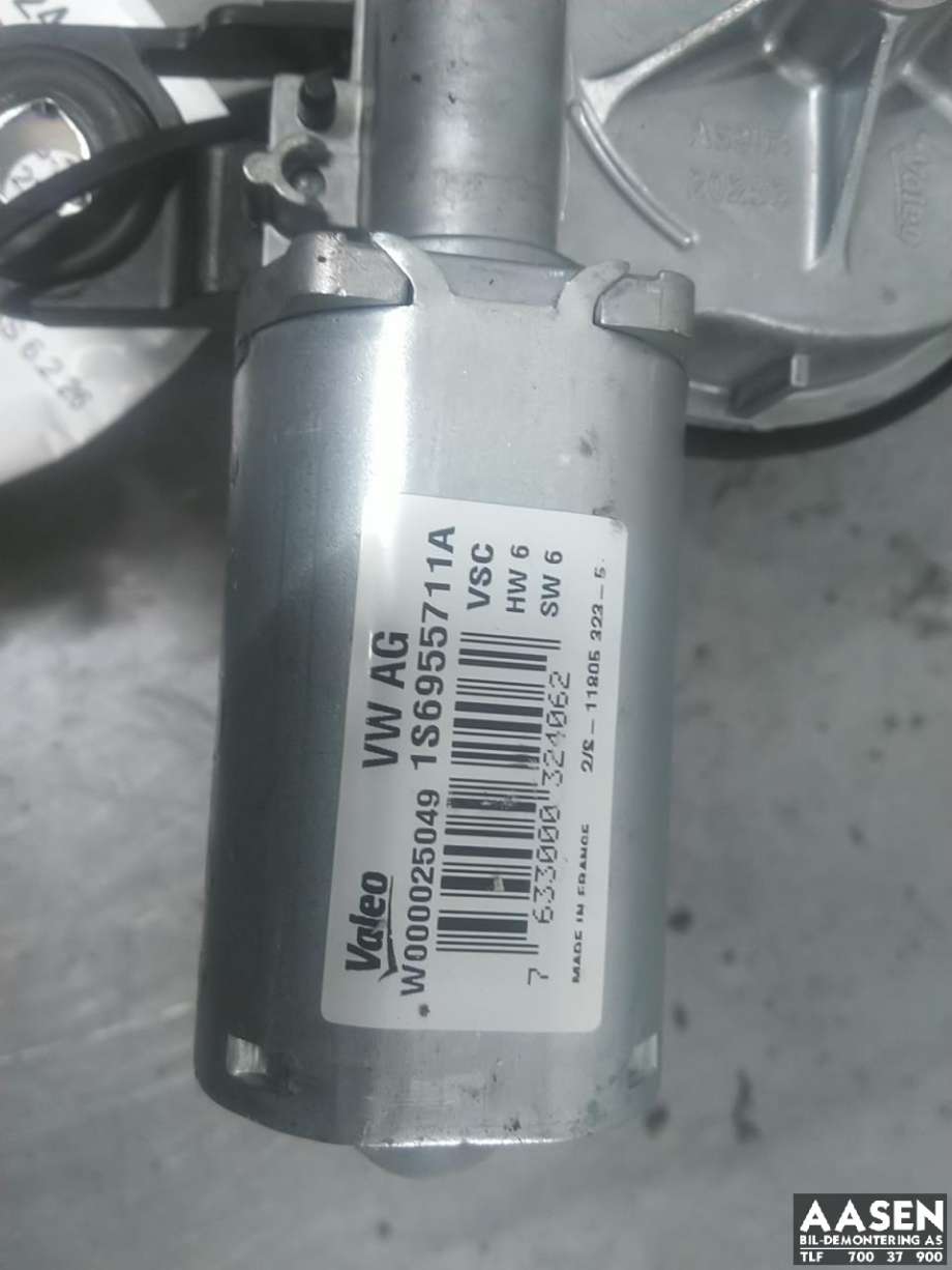 Viskermotor bakrute til VW E-Up 2013-2019  (1S6 955 711 A|5G0 955 711 D|)