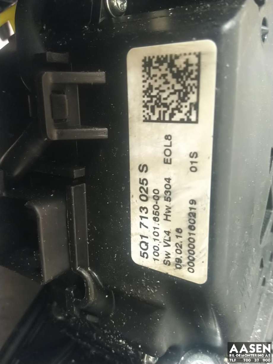 Girstang/girvelger automat til Škoda Octavia 2013-2016 (Type III, Fase 1)  (5Q1 713 025 K|5Q1 713 025 S|)