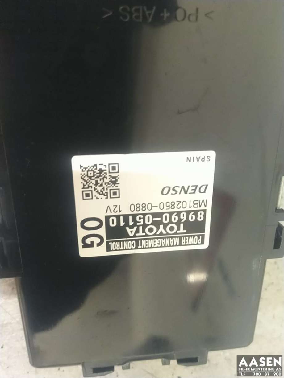 Styreenhet diverse til Toyota Avensis 2009-2015 (Type III, Fase 1) (8969005110|)