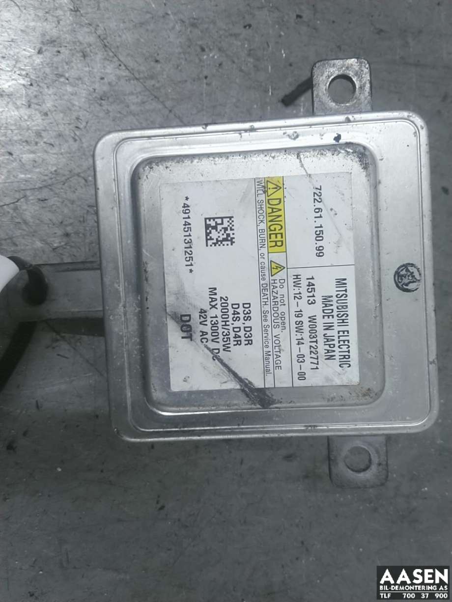 Styreenhet xenon/ballast til Volvo V40, 2012-2019  (31335777)