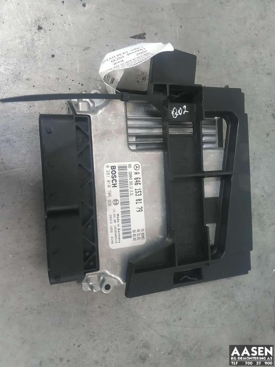 Styreenhet motor til Mercedes E-Klasse, 2002-2006 (Fase 1) (W211) (W211) 