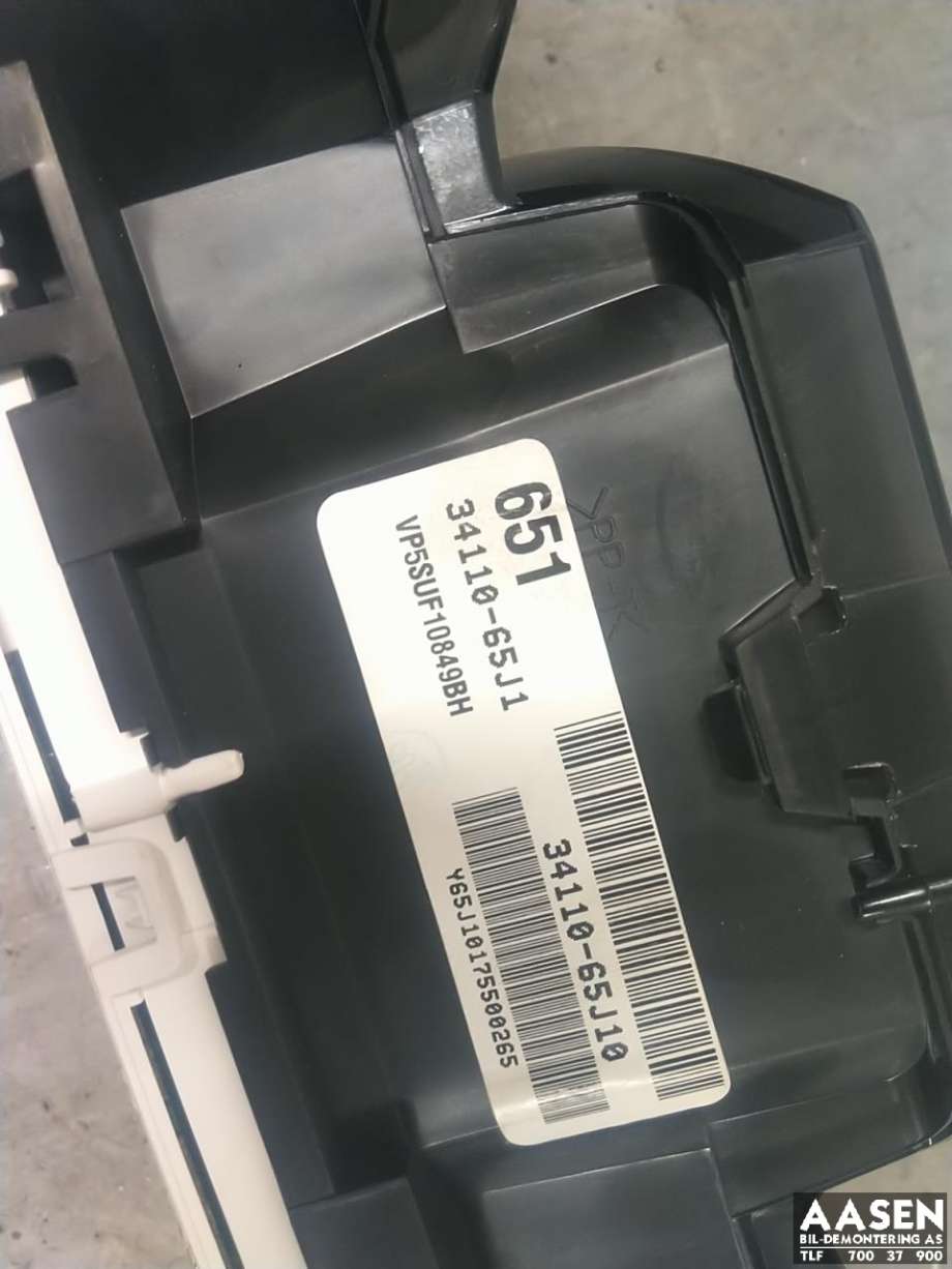 Instrumentpanel til Suzuki Grand Vitara 2005-2015 (Type III)