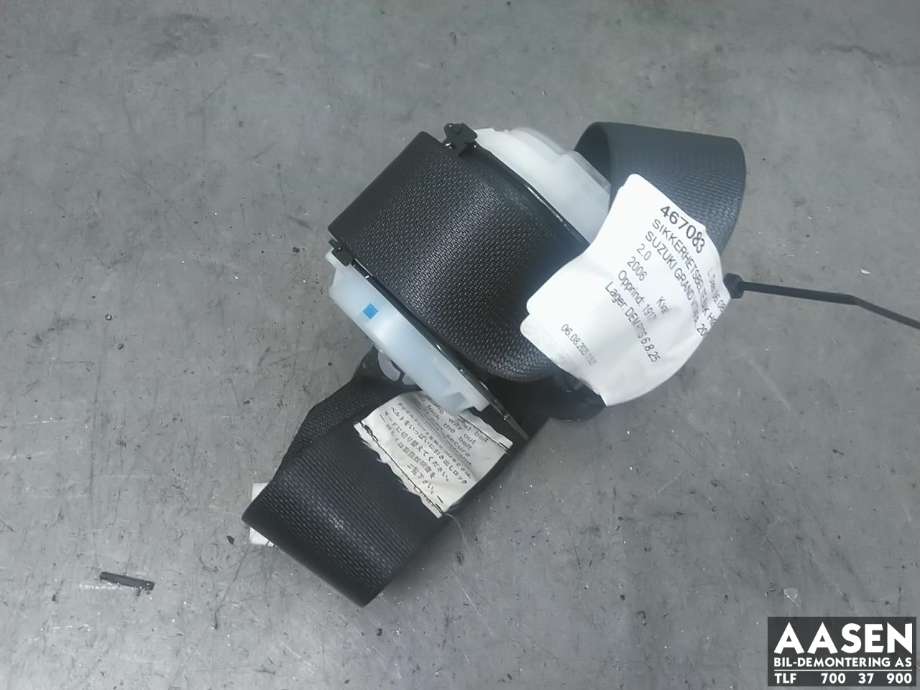 Sikkerhetsbelte bak høyre til Suzuki Grand Vitara 2005-2015 (Type III)