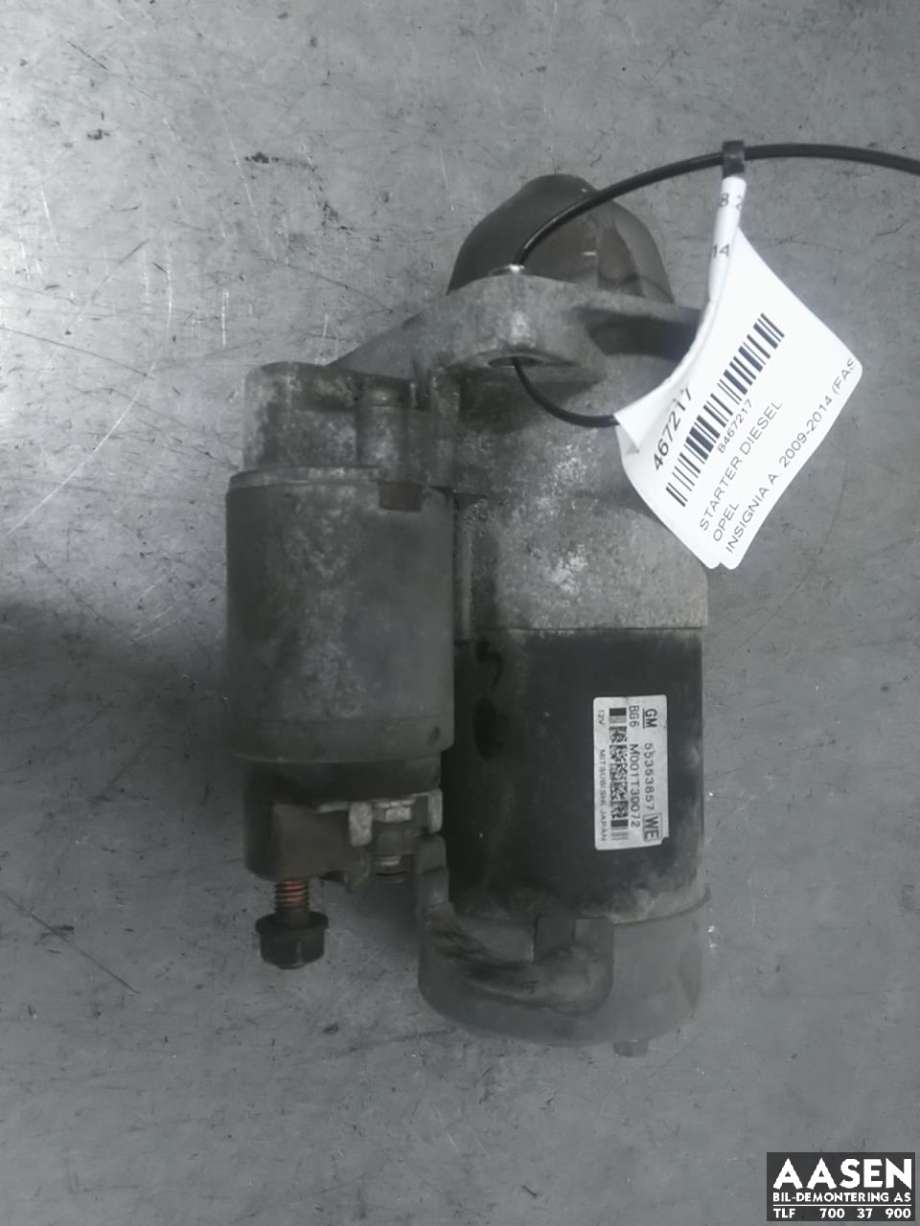 Starter diesel til Opel Insignia A 2009-2014