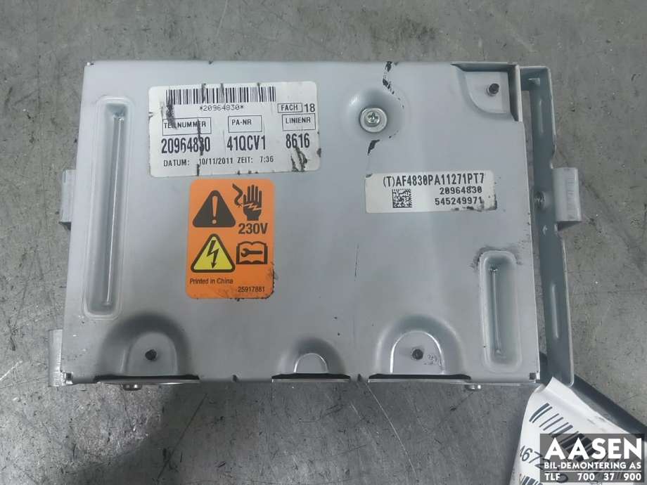 Styreenhet diverse til Opel Insignia A 2009-2014