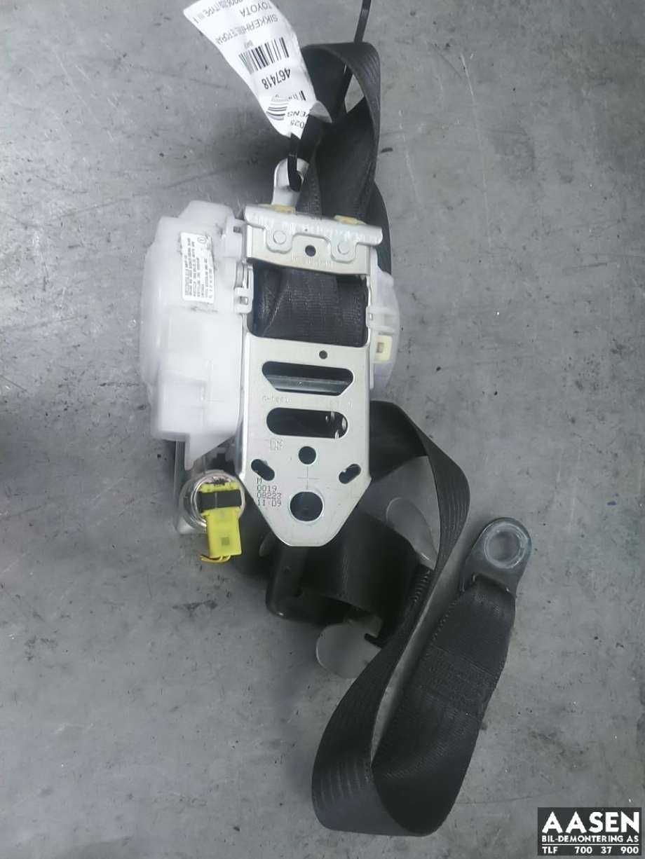 Sikkerhetsbelte foran venstre til Toyota RAV4, 2006-2009 (Type III, Fase 1)  