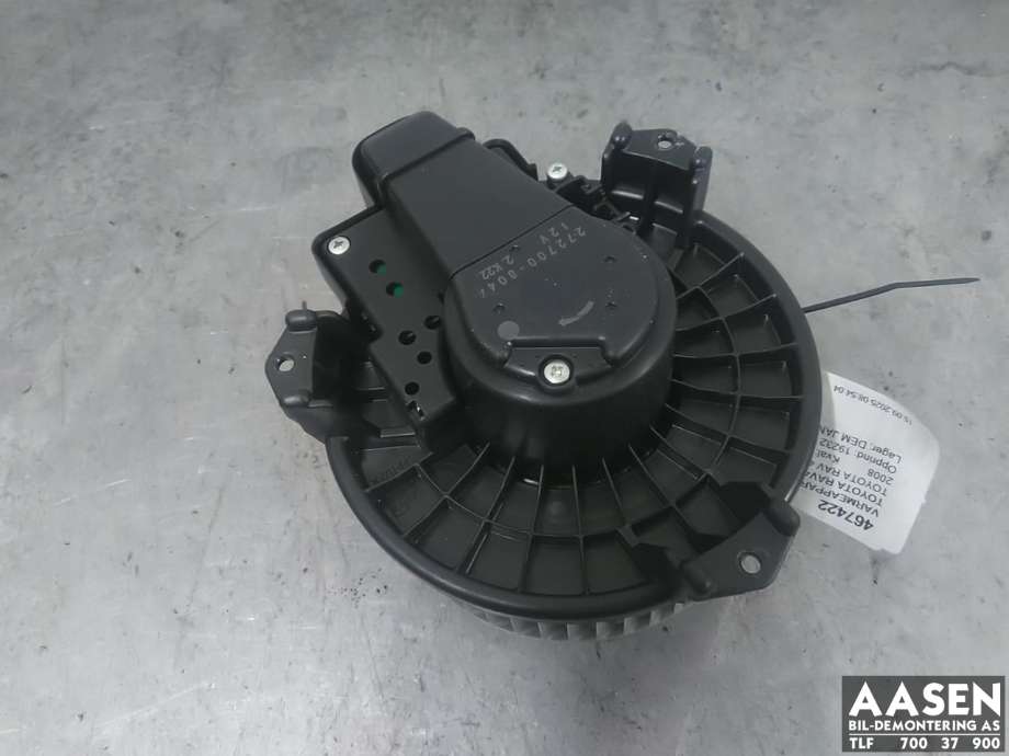 Varmeapparat motor til Toyota RAV4, 2006-2009 (Type III, Fase 1)  