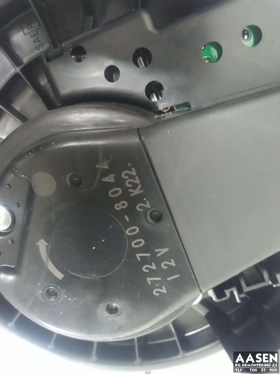 Varmeapparat motor til Toyota RAV4 2006-2009 (Type III, Fase 1)