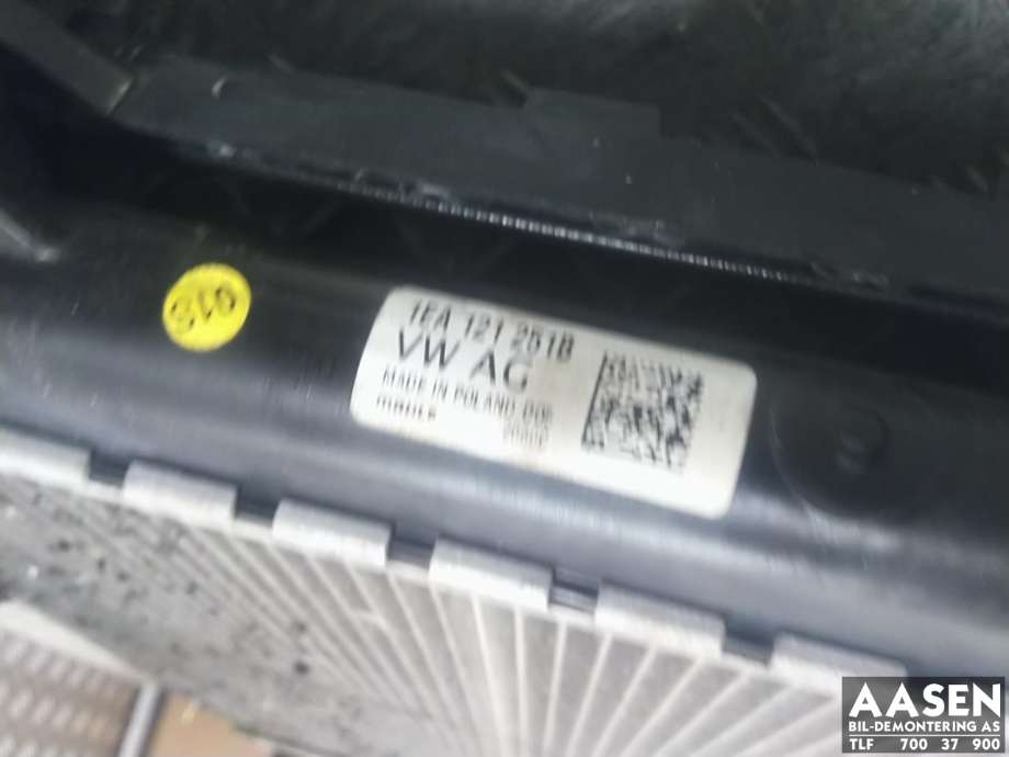 Radiator (automat gir) til VW ID.3 2020-->>  (1EA 121 251 B|)